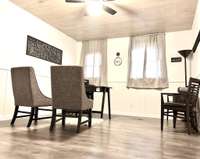 Room # 2 being used as an office