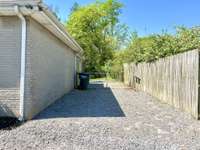 Driveway to backyard!