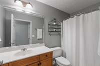 hallway bathroom