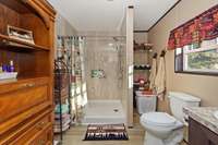 New walk in shower with a transferable lifetime warranty