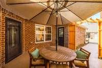 Whether you are relaxing or entertaining, this is a great space.