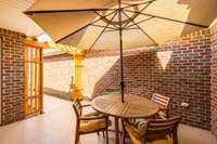 What a perfect place for outdoor dining!