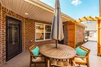 Its thoughtful design enhances both curb appeal and functionality, making it a delightful extension of the home.