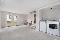 Bonus room with the entry from driveway allows easy entrance from parked car.