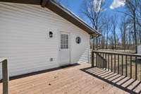 Deck off Primary Suite