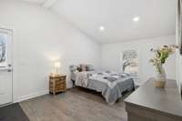 Primary Suite with Walk-In Closet and Deck Access