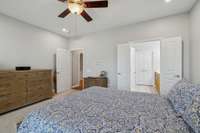 Primary bedroom suite.