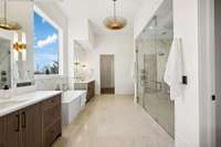 Heated Floors in Primary Bath