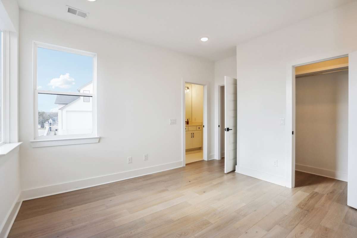 All 5 bedrooms have ensuite baths and walk-in closets
