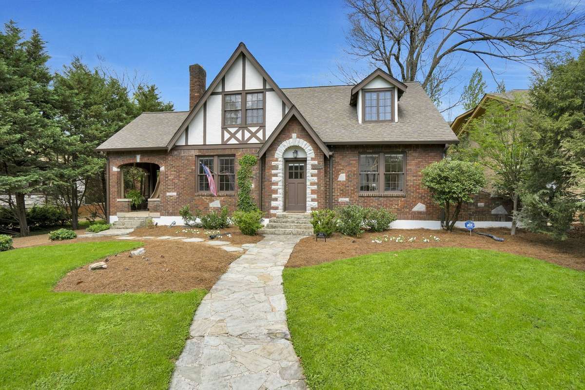 This classic Tudor built in 1920, is located in one of Nashville's most desirable, walkable neighborhoods, Historic Whitland.
