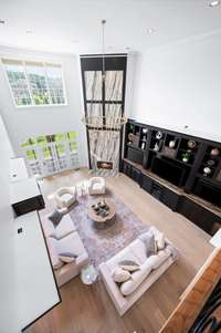 But lets go upstairs to the real primary bedroom.