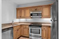 Kitchenette off the game room.