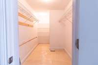 Massive Master Closet #1 (There are 2 closets in master)