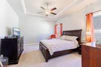 Beautiful Tray Ceiling.