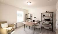 Photo is not of the actual home, but is an inspirational photo of builder’s model home and may depict options, furnishings, and/or decorator features that are not included