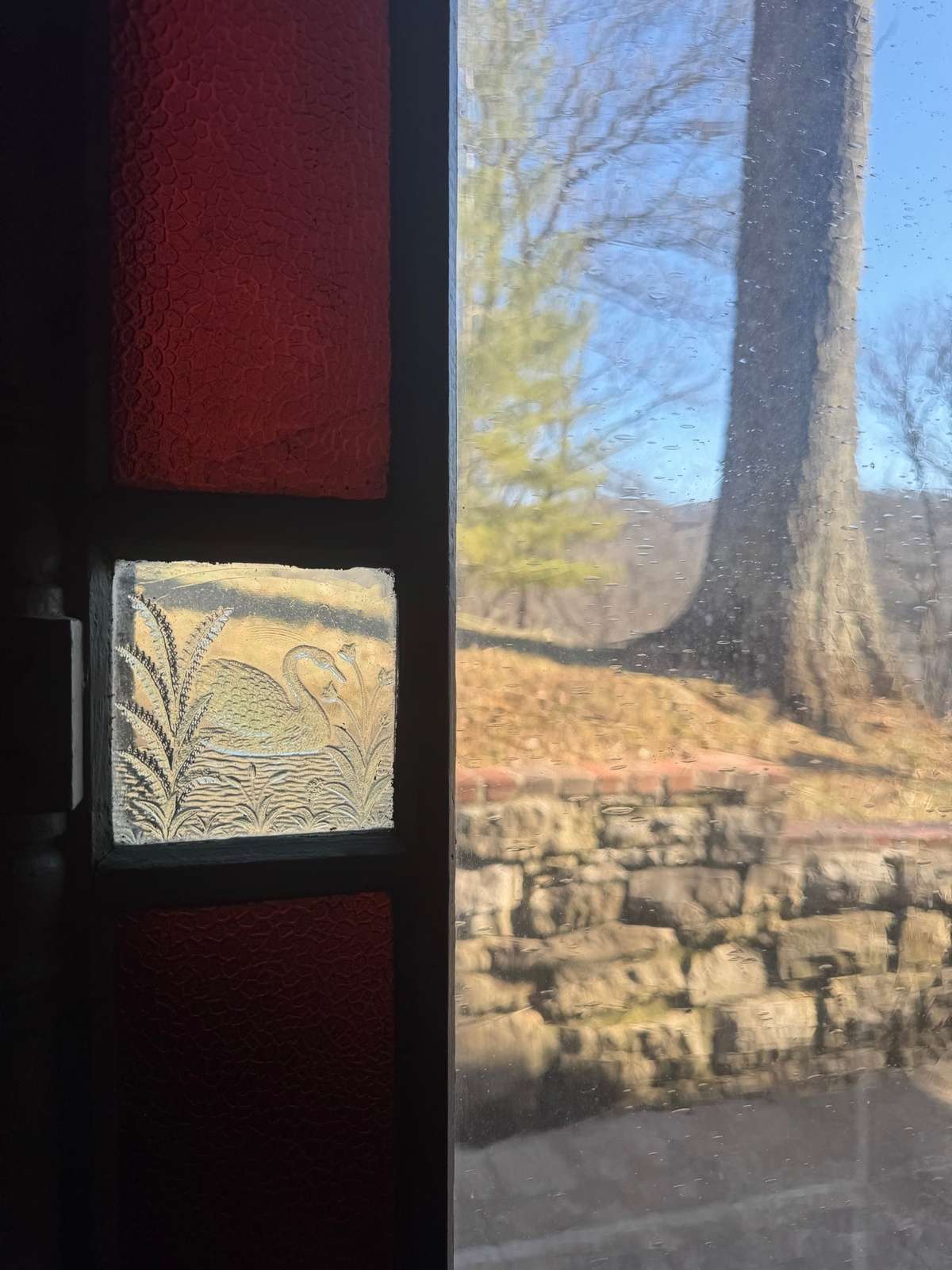 Bishop's door detail.