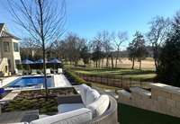 Swim laps alongside the golf course~