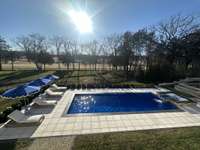 A stunning pool with a 30 acre view!~