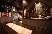 Cleverly designed 2700 square foot private floor with bedroom and full bath.