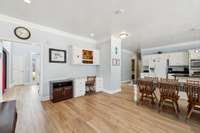 The eat-in kitchen area offers plenty of space, perfect for casual dining or enjoying a morning coffee. 2326 Amber Glen Dr.  Murfreesboro, TN 37128