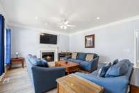 Whether you're relaxing on a cool evening or hosting gatherings this room is ideal for family time or entertaining guests. 2326 Amber Glen Dr.  Murfreesboro, TN 37128