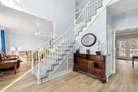 As you step inside the home, you are greeted by a grand entryway that leads to a lovely staircase. 2326 Amber Glen Dr.  Murfreesboro, TN 37128