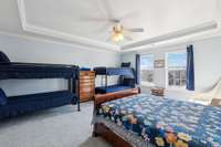 Primary bedroom is upstairs with carpeted flooring and trey ceilings! 2326 Amber Glen Dr.  Murfreesboro, TN 37128