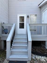 Deck was painted recently