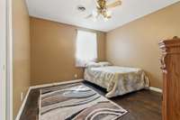 Bedroom 3,... Guest room, office, craft room, whatever you want it or need it to be!