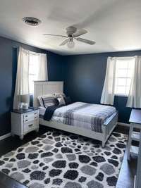 More Windows! Corner Bedrooms have a lovely coziness. A mixture of warmth, and light.