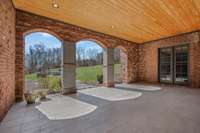 Expansive outdoor living with breathtaking views, perfect for entertaining or quiet relaxation.