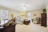 First floor master bedroom suite