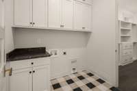 1 of 2 laundry rooms this home offers.