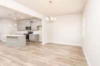 Another angle of the Formal Dining Room that opens to the Kitchen