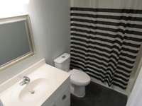 Hallway bathroom