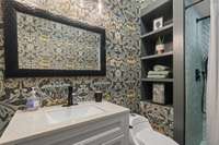 Full Bath on main level.