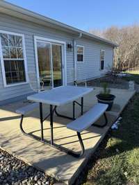 Apartment patio