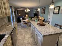 Kitchen, dining
