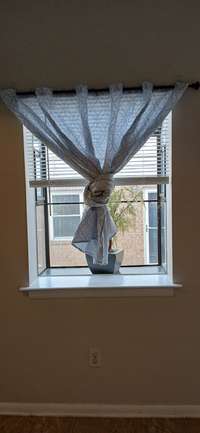 Bay window in the kitchen for growing all your herbs.
