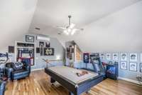 Plenty of space for a pool table and entertaining
