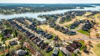 The lake is just a few houses down!