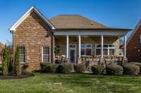 Back of the home is as beautiful as the front!