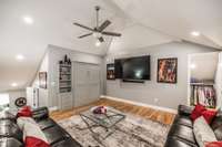 This space could be a perfect hidden 4th bedroom!