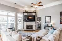 walk right onto the gorgeous covered porch