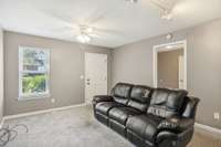 Main floor with a separate entrance to make a great in-law suite.