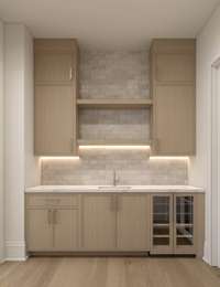 Conceptual image to show the finished home.