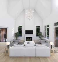 Conceptual image to show the finished home.