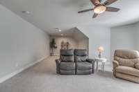 Another view of upstairs bonus room.