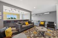The clubhouse is located behind the unit with access to the pool & barbecue area.