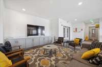 You can host friends for events in the spacious clubhouse.